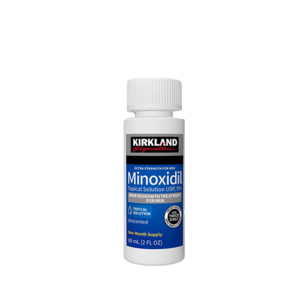 Minoxidil kirkland 5% (60ml)  2 meses de tratamiento + dermaroller titanio(obsequio mascarilla hidratante) - Imagen 2