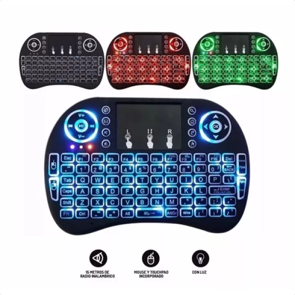 Mini teclado touch inalambrico smart tv/pc - Imagen 2