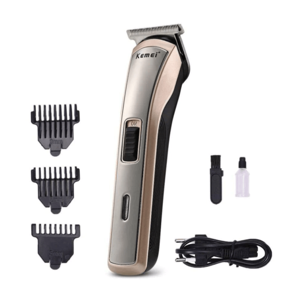 Kemei-km 5017 -Maquina corta cabello profesional-3 peines incluidos