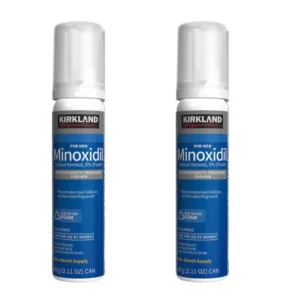 Minoxidil Kirkland  5% en Espuma  x 2 meses