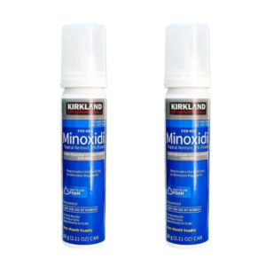 Minoxidil Kirkland 5% Espuma 2 Meses de Tratamiento Crecimiento Capilar