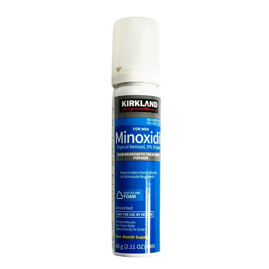 Minoxidil Kirkland 5% Espuma