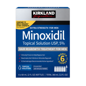 Minoxidil Kirkland 5% 360ml Caja 6 Meses de Tratamiento en Ofertazo Chile - foto 2