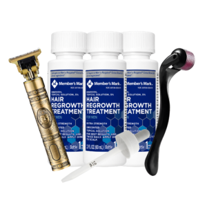 Minoxidil Member’s Mark 5% 3 meses + Dermaroller y Máquina Trimmer T9/T10 en Ofertazo Chile