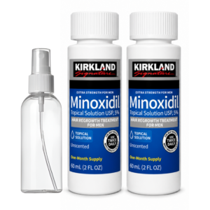 Minoxidil Kirkland 5% 120ml 2 Meses de Tratamiento + atomizador gratis en Ofertazo Chile