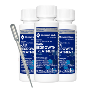 Minoxidil Member’s Mark 5% 3 meses +gotario en Ofertazo Chile