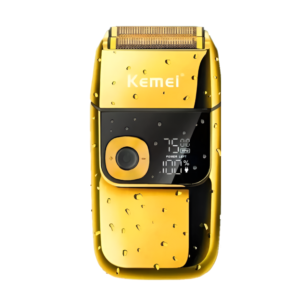 Afeitadora Shaver Kemei KM-2028 dorada 110/220V inalámbrica en Ofertazo Chile
