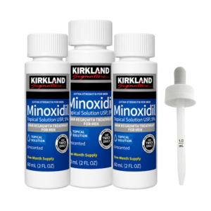 Minoxidil Kirkland 5% 180ml 3 Meses + Gotero Original gratis en Ofertazo Chile