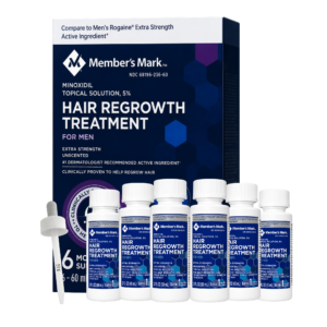 Minoxidil Member’s Mark 5% 6 meses +gotero original en Ofertazo Chile - foto 3