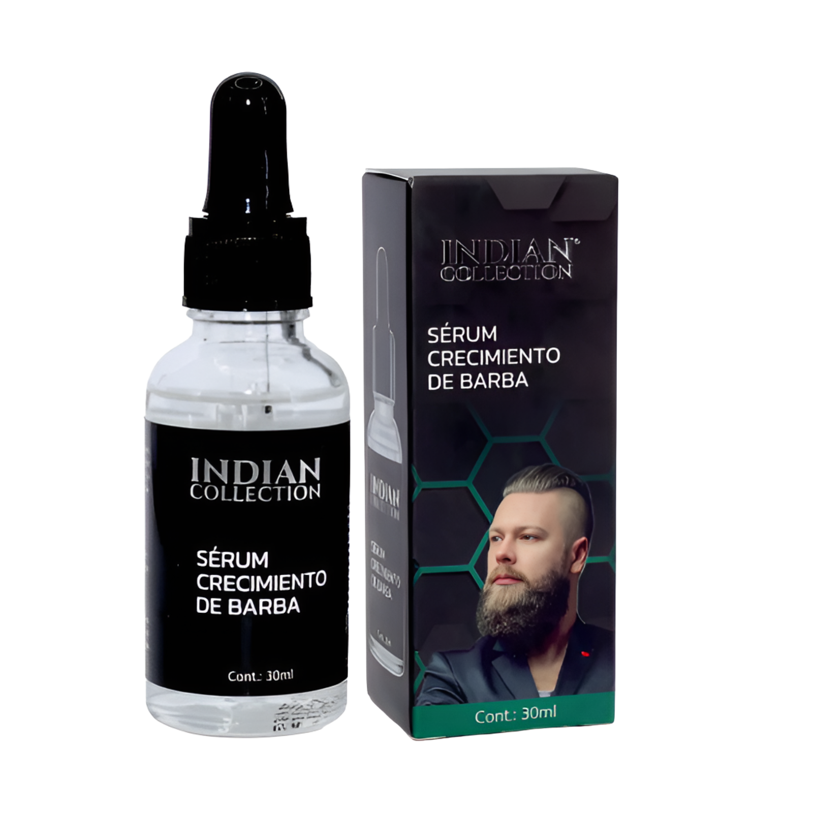 Serum (Minoxidil 5%)para el crecimiento de barba 30 ml con gotario en Ofertazo Chile