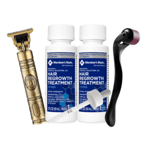 Minoxidil Member’s Mark 5% 2 meses + Dermaroller y Máquina Trimmer T9/T10 en Ofertazo Chile